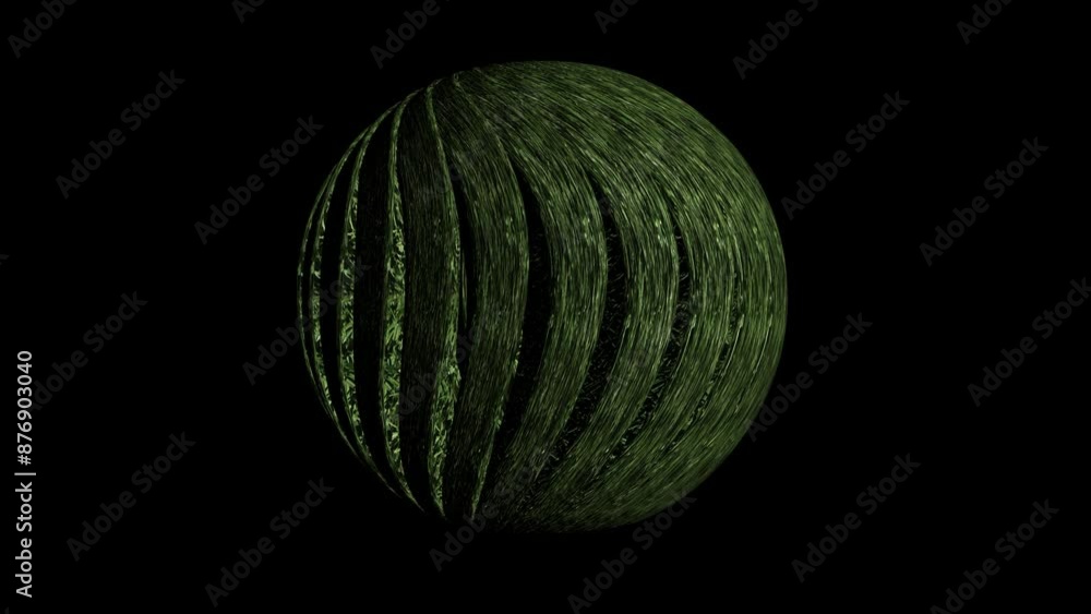 abstract 3d sphere. 4k sphere. Еco green ball abstract 3d sphere. 4k sphere. Еco green ball