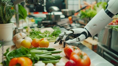 Robotic Chef Crafting Gourm...