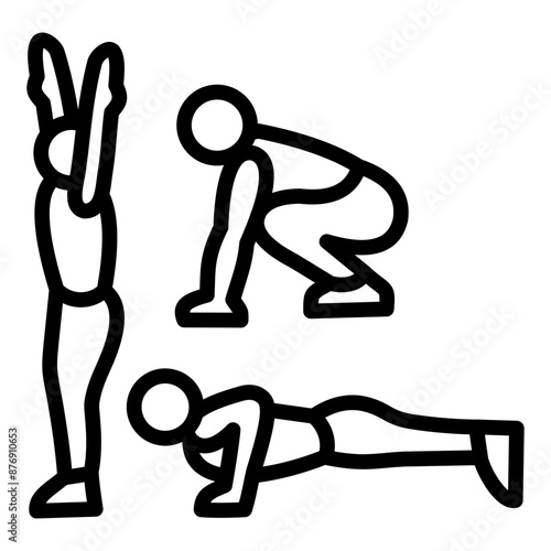 Burpees Icon