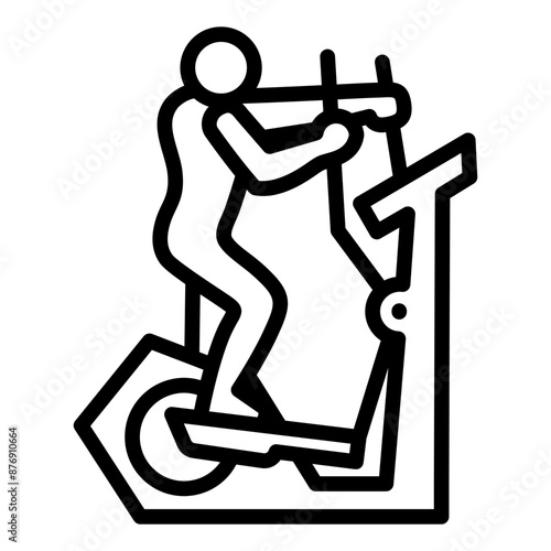 Elliptical Trainer Icon