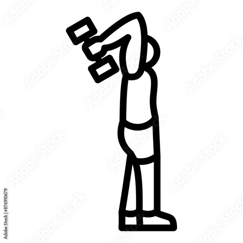 Tricep Extension Icon