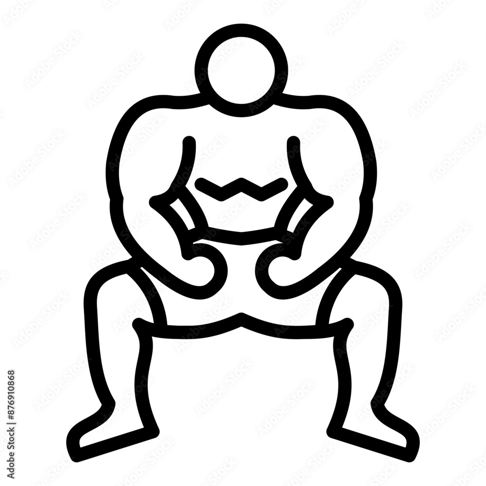 Wrestler Power Icon Wrestler Power Icon