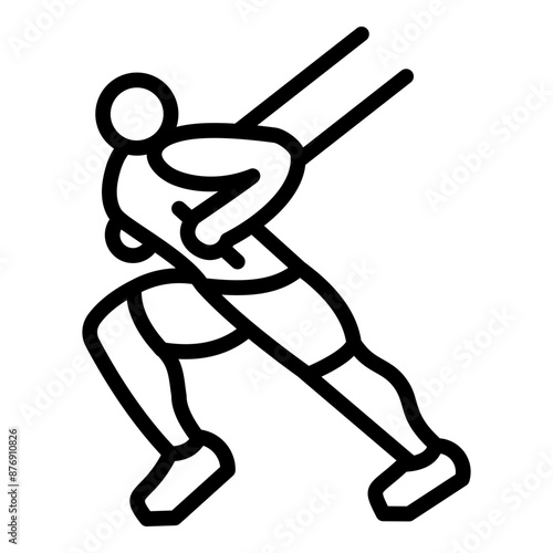 Trx Suspension Training Icon