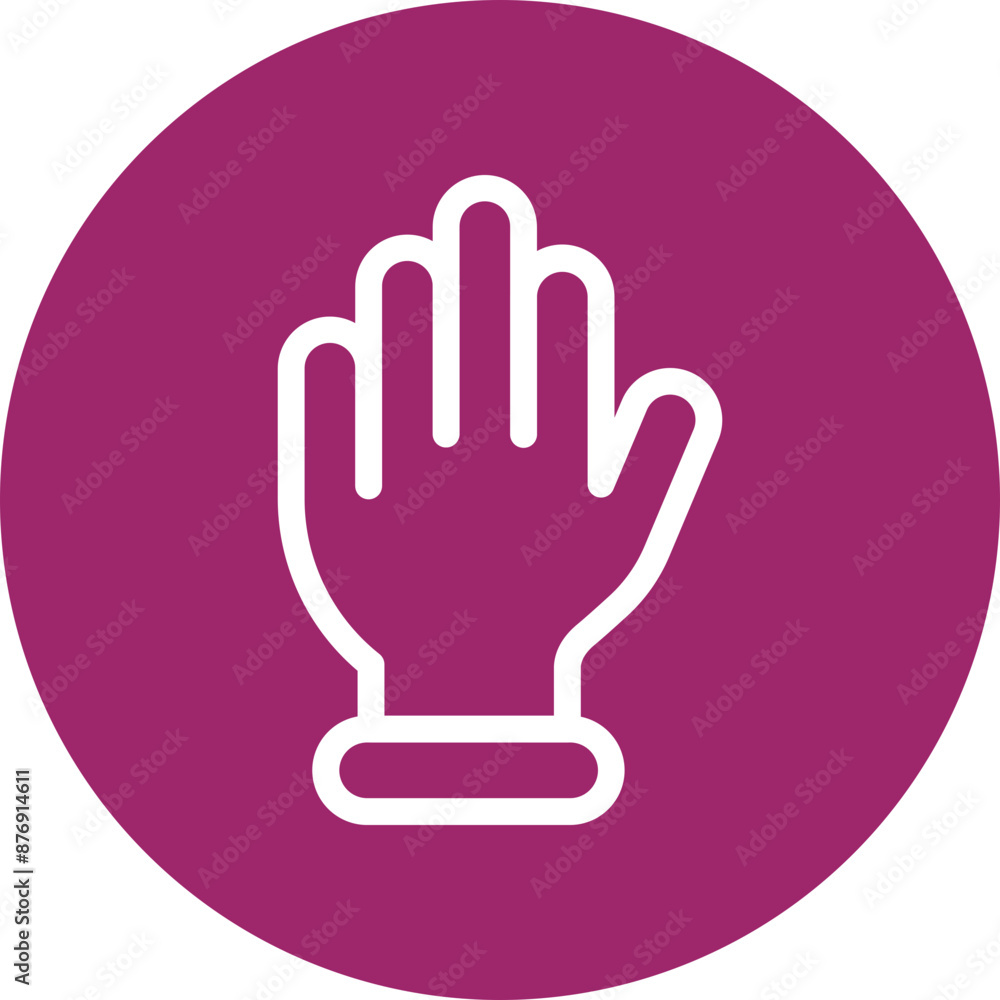 Obraz premium Hand Vector Line White Circles Multicolors