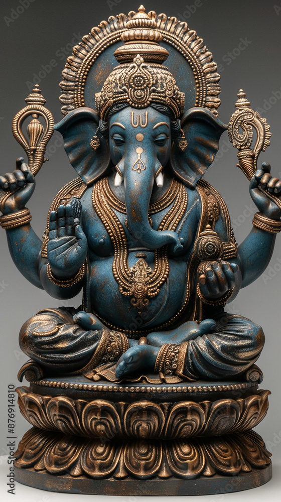 Fototapeta premium lord ganesha chaturthi, India culture and religion