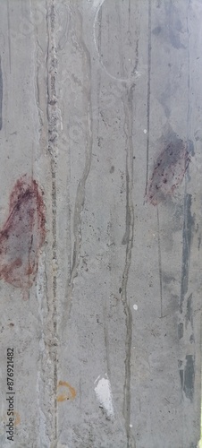 Texture of old gray concrete wall for background