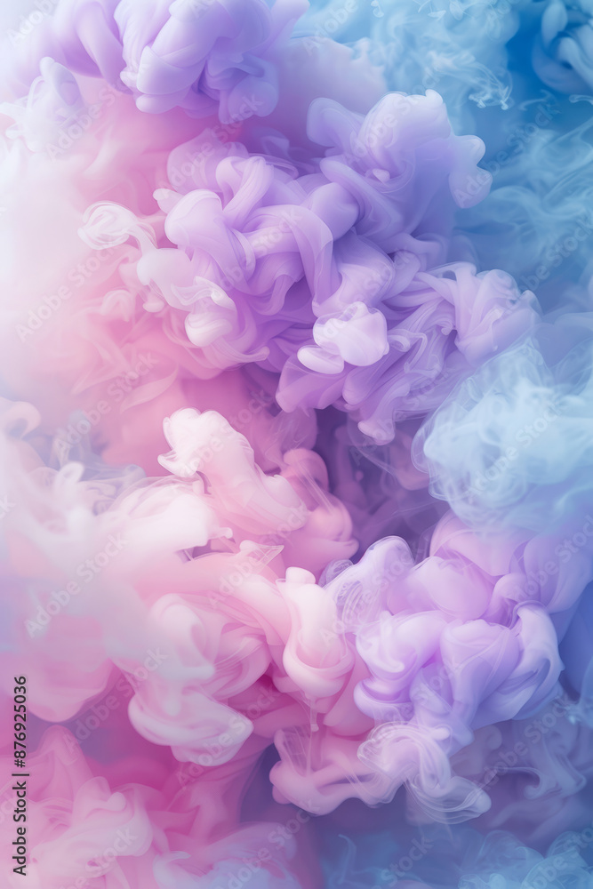 Dreamy Candy Floss Background Dreamy Candy Floss Background