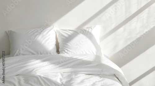 High-tech temperature-regulating sheets, innovative design for optimal sleep comfort, promoting energy conservation in a modern bedroom setting