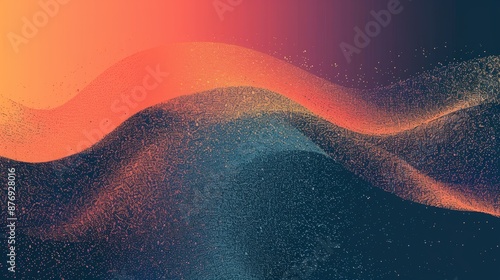 Grainy vector gradient backgrounds for covers, wallpapers, branding, business cards, social media, and more. Customize with your own grainy texture. photo