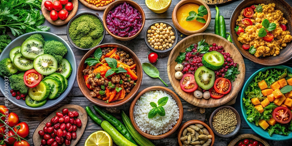 Colorful vegan and vegetarian meals that are both nourishing and delicious , vibrant, plant-based, healthy, vegetarian, vegan Colorful vegan and vegetarian meals that are both nourishing and delicious , vibrant, plant-based, healthy, vegetarian, vegan
