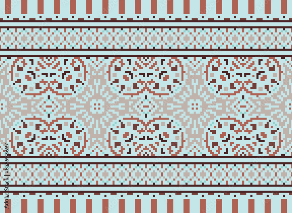 African and Mexican Aztec American tribal vector borders, frame patterns. Vector seamless background with a bright Mexican pattern. Vector seamless African and Mexican Aztec American tribal vector borders, frame patterns. Vector seamless background with a bright Mexican pattern. Vector seamless