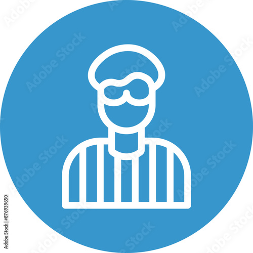Criminal Vector Line White Circles Multicolors