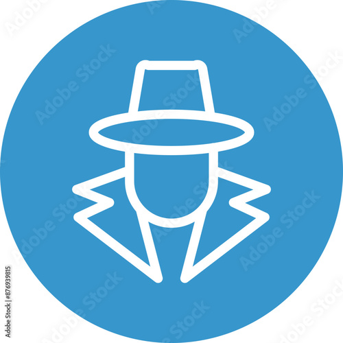 Fraud Vector Line White Circles Multicolors