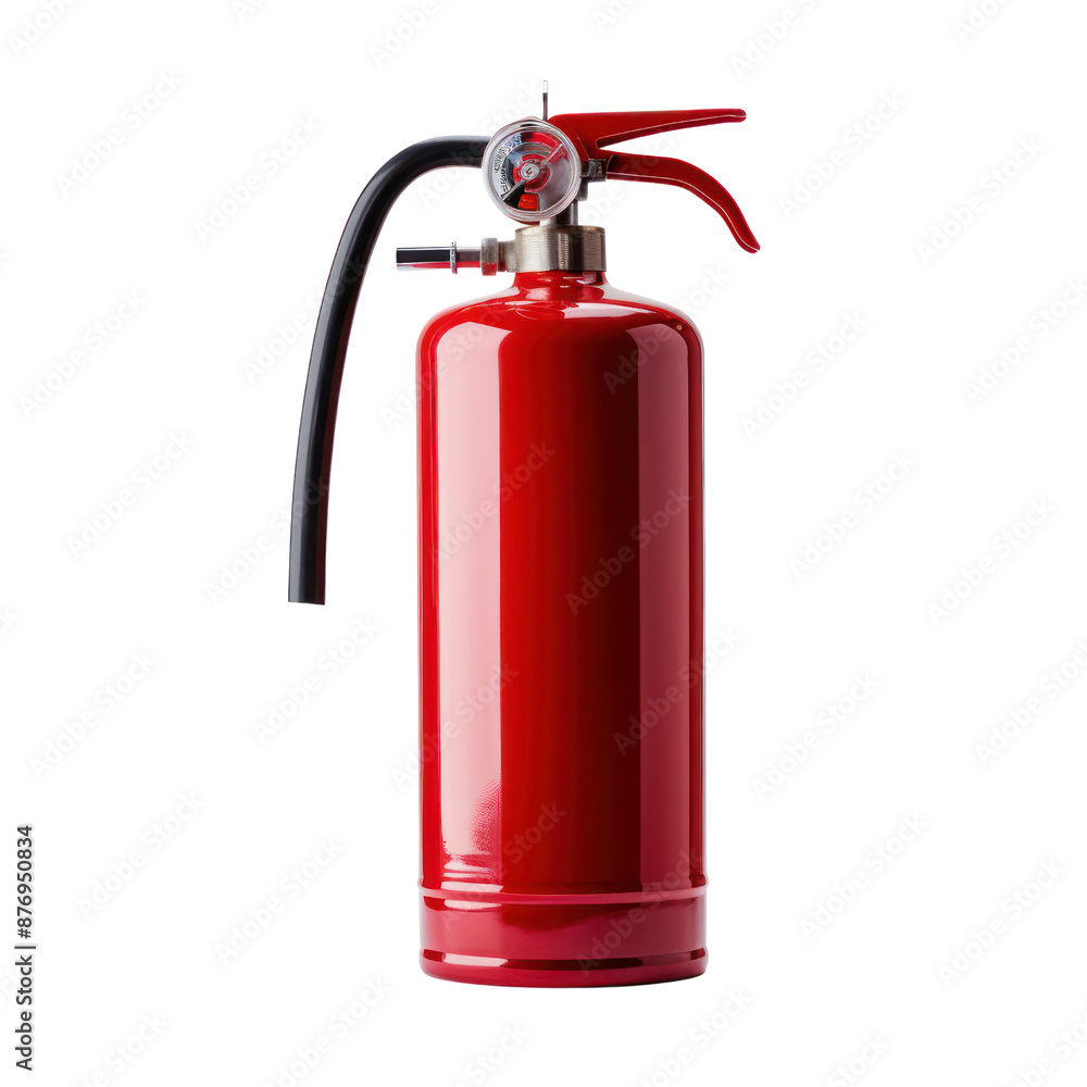 Fire extinguisher isolate on transparent png. Fire extinguisher isolate on transparent png.