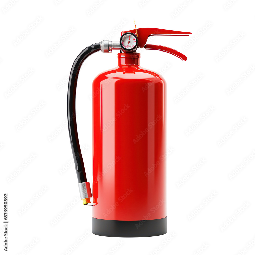 Fire extinguisher isolate on transparent png. Fire extinguisher isolate on transparent png.