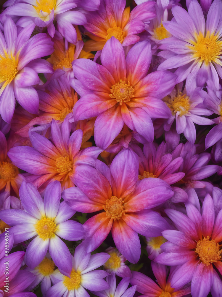 Obraz premium Close-ups of colorful flowers or unique plant species.