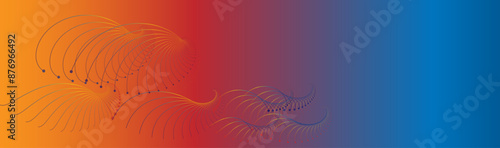 The vector dotted spiral vortex graphic is a visually interesting and complex image. The use of color, movement, and text all contribute to its overall effect.