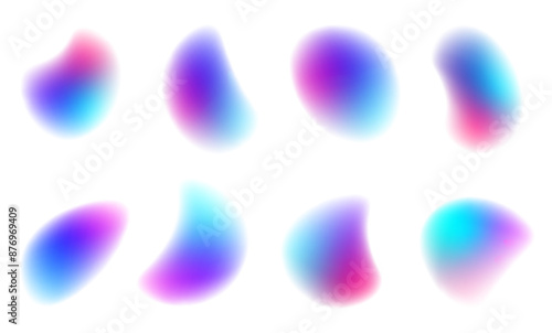 Ethereal forms in blue and purple hues dance across the canvas, resembling celestial flames frozen in time, creating a mesmerizing and otherworldly visual experience.