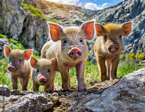 pig Animals photo