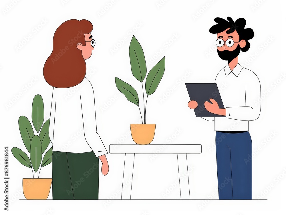 Business leadership and guidance, confident manager directing team, motivational atmosphere, professional setting Business leadership and guidance, confident manager directing team, motivational atmosphere, professional setting