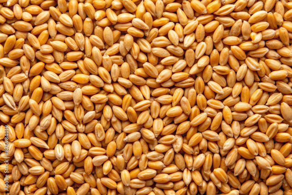 wheat grain background. Generative AI wheat grain background. Generative AI