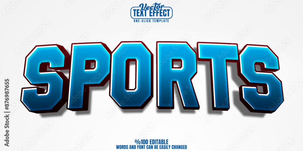 Ταπετσαρία Sports editable text effect, customizable basketball and baseball 3D font style