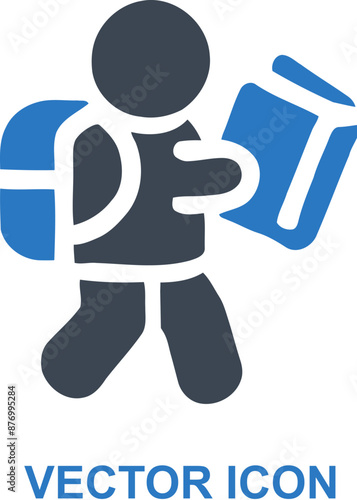 Middle childhood (primary school) Icon