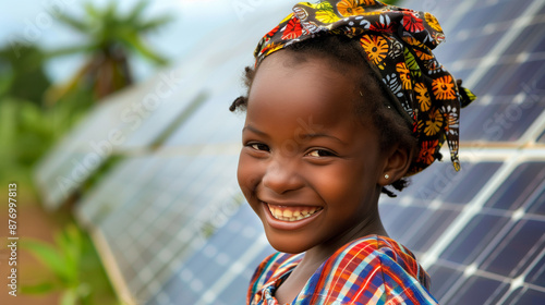 black child smiling with so...