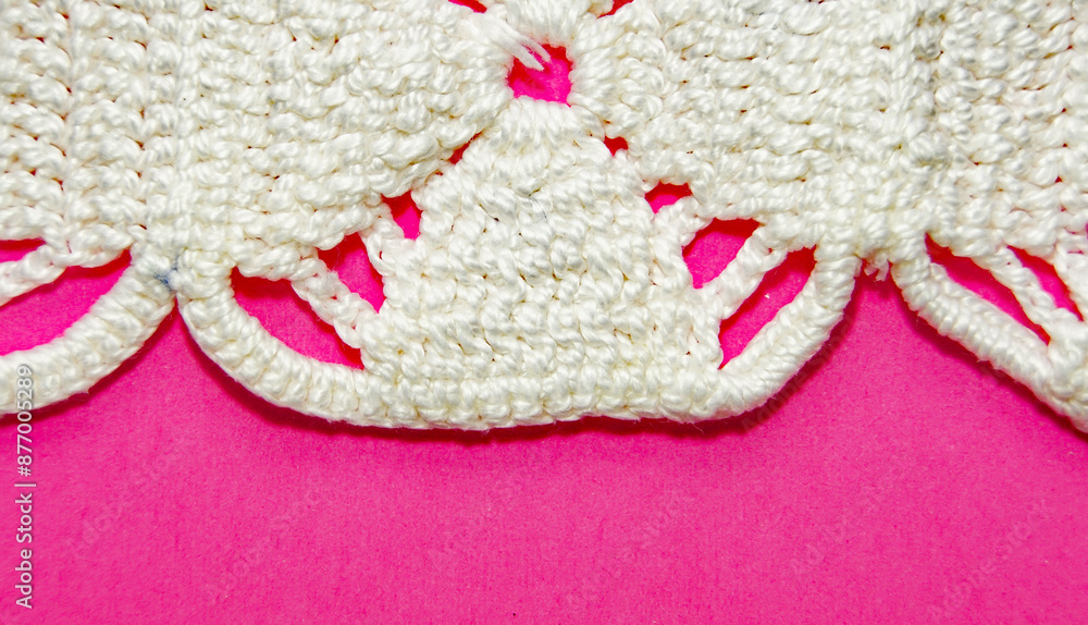 Fototapeta premium Bordados y estampados en color en telas y tejidos