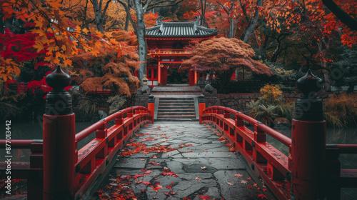 Wallpaper Mural The day of the autumn equinox in Japan. symbolizing the balance of the day on the day of the autumnal equinox Torontodigital.ca