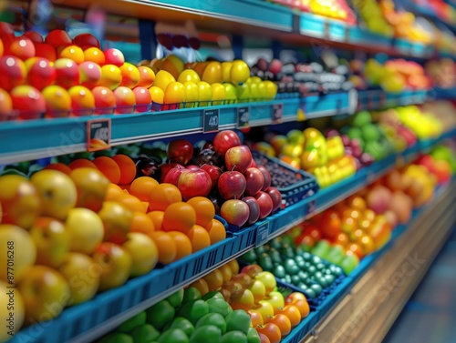 Fresh produce market