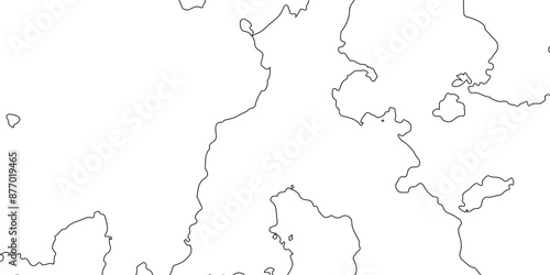 Wallpaper Mural Topographic black linear background for abstraction design vintage contour mapping of illustrations, topographic contour lines vector map seamless pattern landscape geodesy topographic map background. Torontodigital.ca