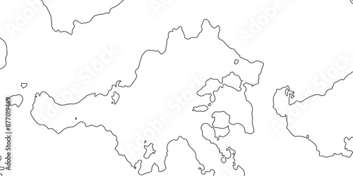 Wallpaper Mural Topographic black linear background for abstraction design vintage contour mapping of illustrations, topographic contour lines vector map seamless pattern landscape geodesy topographic map background. Torontodigital.ca