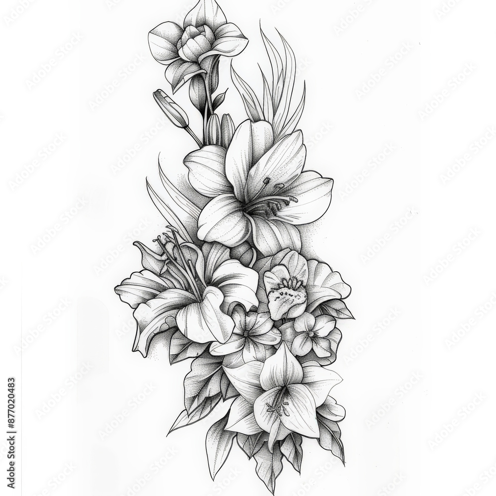 flower, draw, vector, black art, tattoo style, tattoo, floral, illustration, pattern, leaf, nature, vintage, drawing, sketch, plant, design, art, decoration, branch, rose, blossom, element, black, wed flower, draw, vector, black art, tattoo style, tattoo, floral, illustration, pattern, leaf, nature, vintage, drawing, sketch, plant, design, art, decoration, branch, rose, blossom, element, black, wed