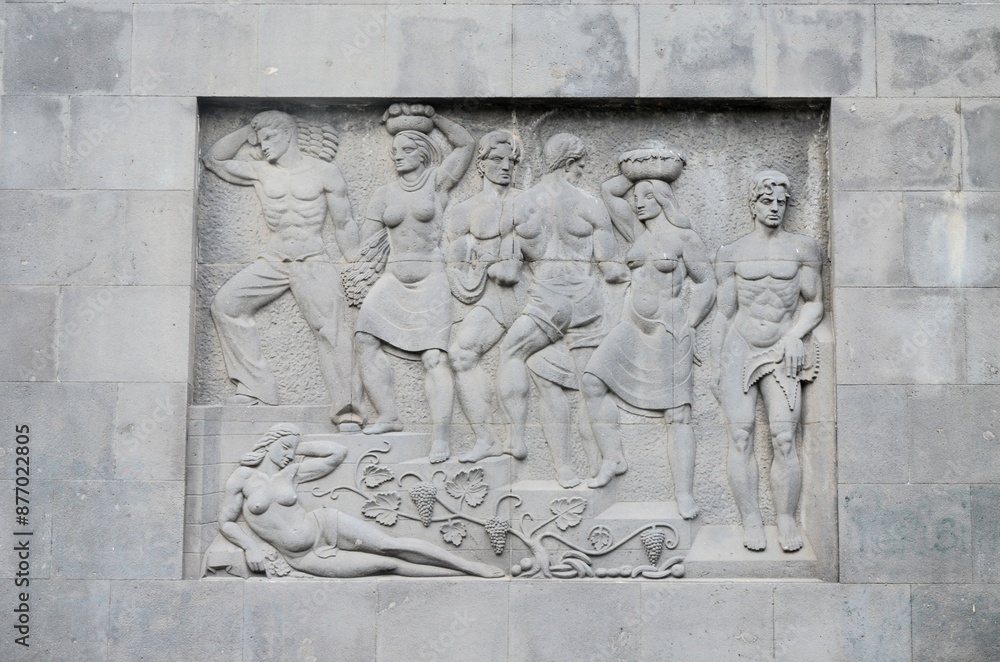 Santa Cruz, Spain 03.21.2018: Monument to the fallen at Santa Cruz de Tenerife, Canary islands, Spain. Santa Cruz, Spain 03.21.2018: Monument to the fallen at Santa Cruz de Tenerife, Canary islands, Spain.