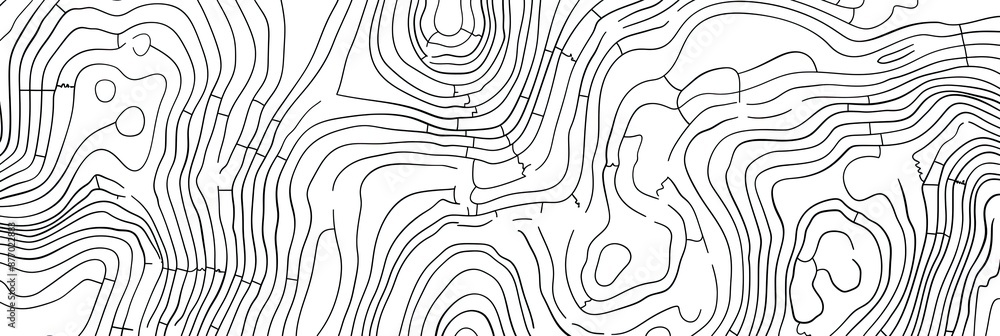 Abstract Topographic Line Pattern Abstract Topographic Line Pattern