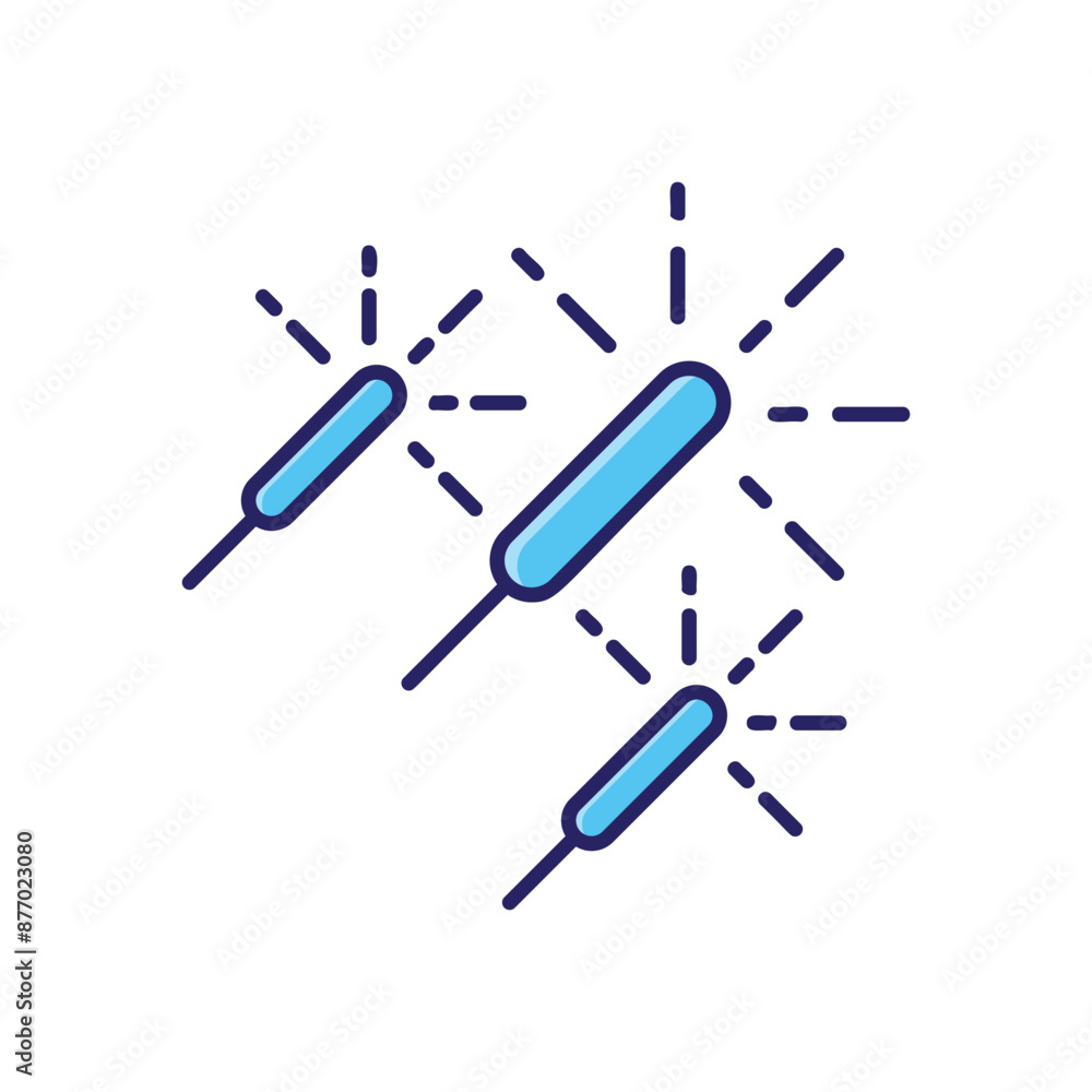 Firecracker vector icon Firecracker vector icon