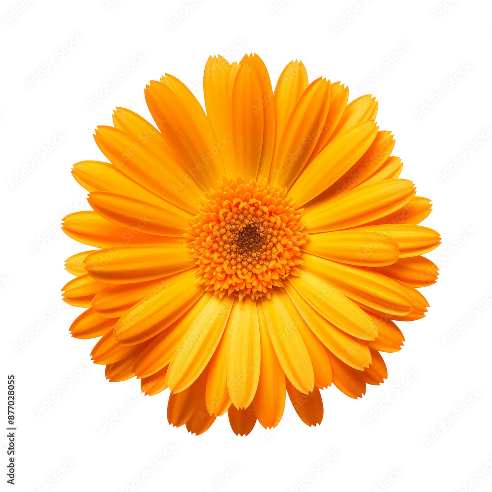 calendula flower isolated on white calendula flower isolated on white