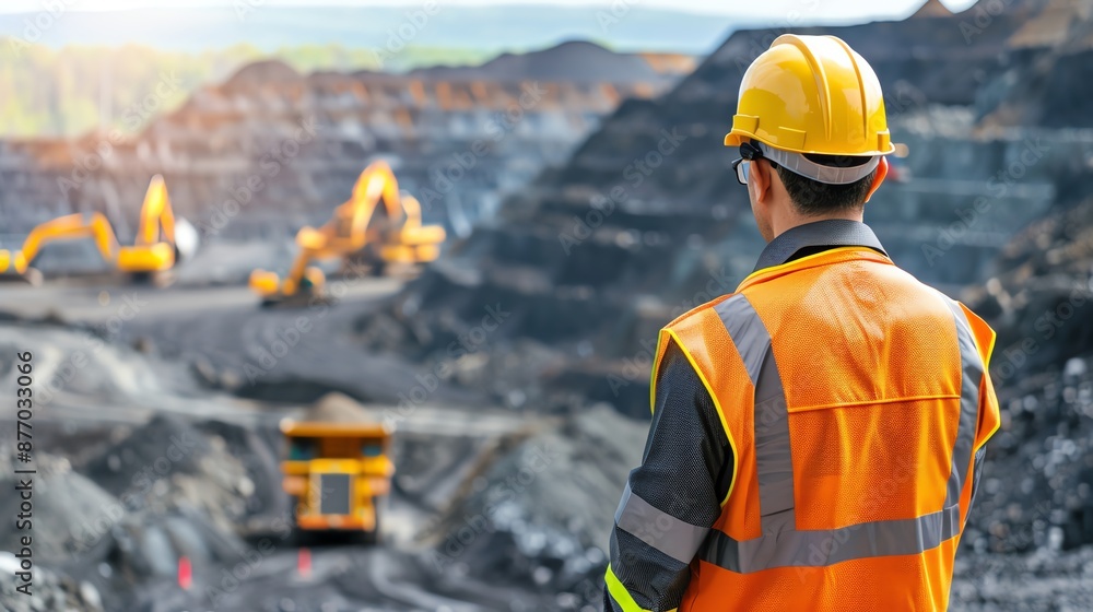 Executive overseeing stockpile and carriage operations, company, stockpile, operational control