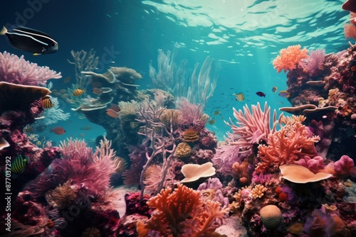 Under water underwater aquarium outdoors. © Rawpixel.com