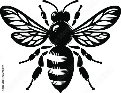 Busy honey bees buzz tirelessly, pollinating flowers and producing golden honey.