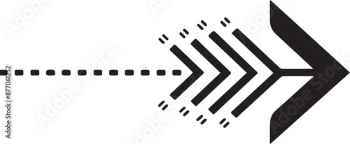 arrow vector icon illustration