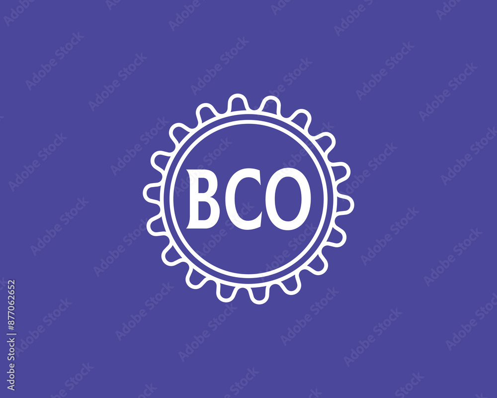 Fototapeta premium BCO logo design vector template. BCO logo design.