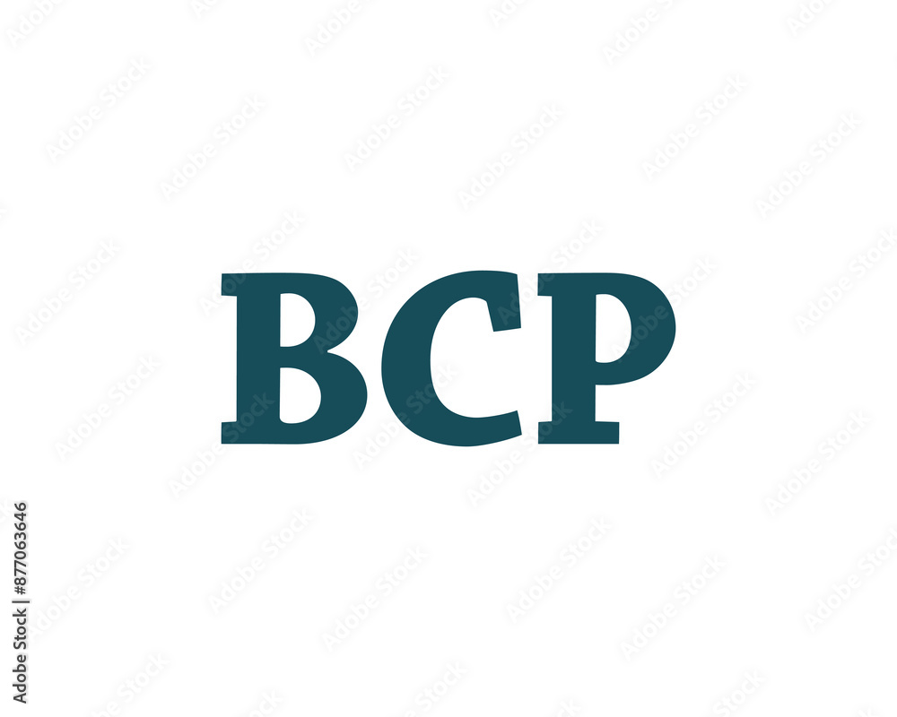 BCP logo design vector template. BCP logo design. BCP logo design vector template. BCP logo design.