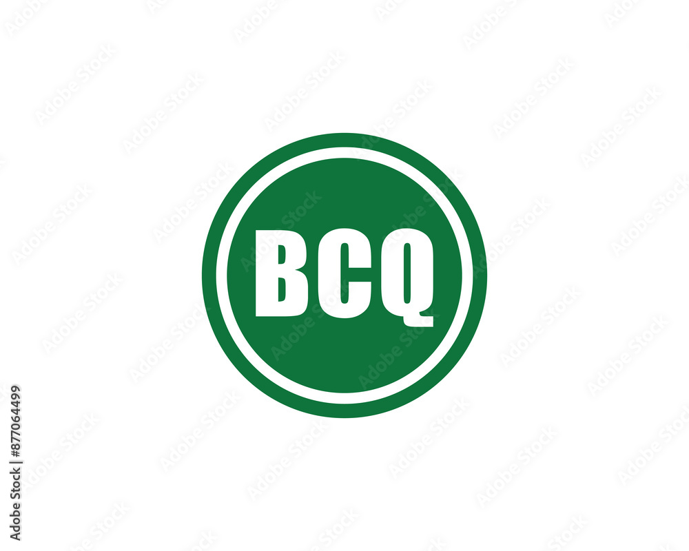BCQ logo design vector template. BCQ logo design. BCQ logo design vector template. BCQ logo design.
