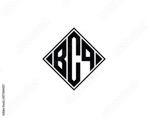 Free Download BCQ logo design vector template. BCQ logo design. - GFXLoad