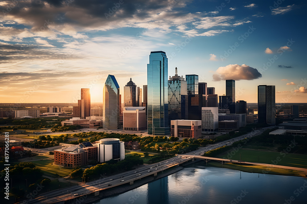 Fototapeta premium Dallas cityscape