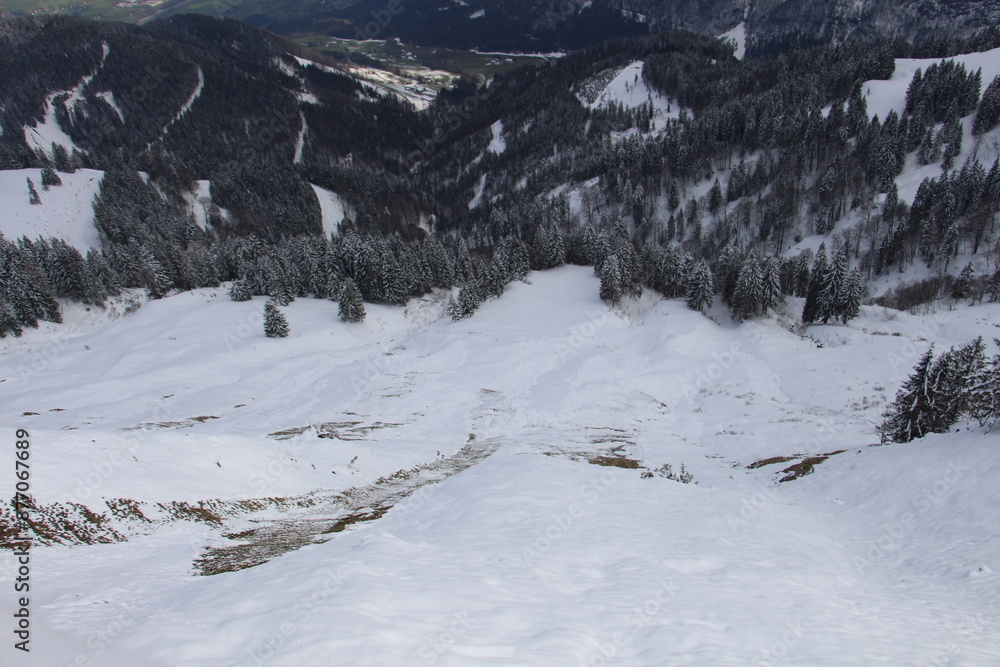 Schneelandschaft Schneelandschaft