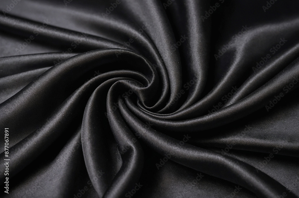 Obraz premium black satin background