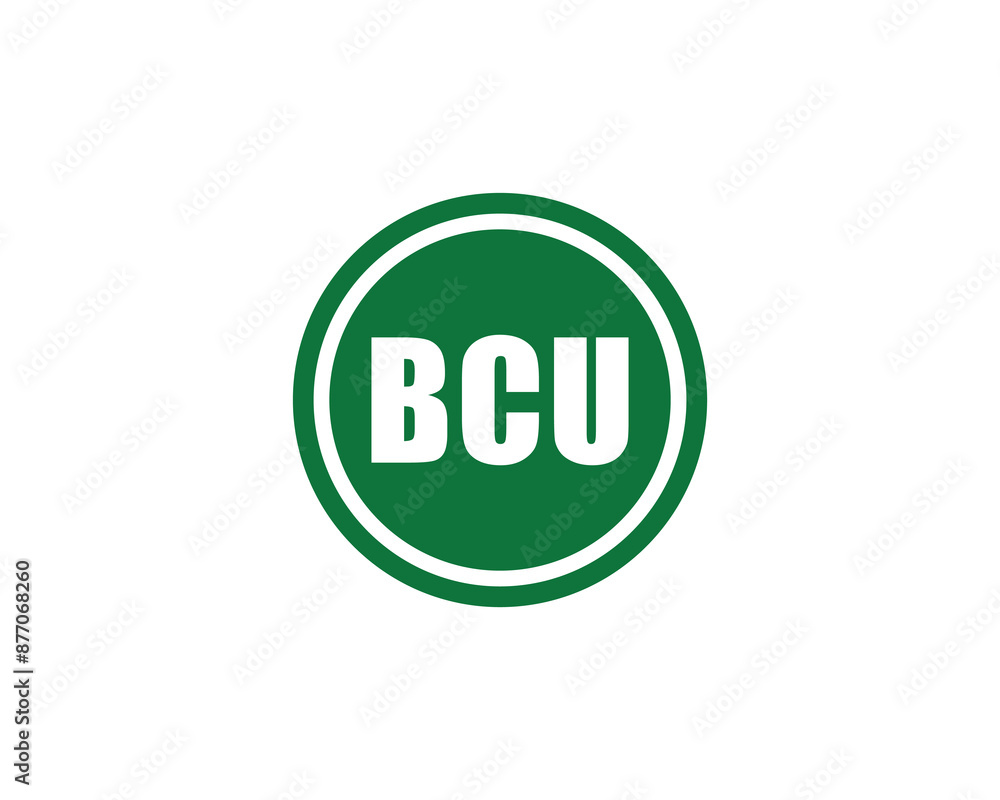 BCU logo design vector template. BCU logo design. BCU logo design vector template. BCU logo design.